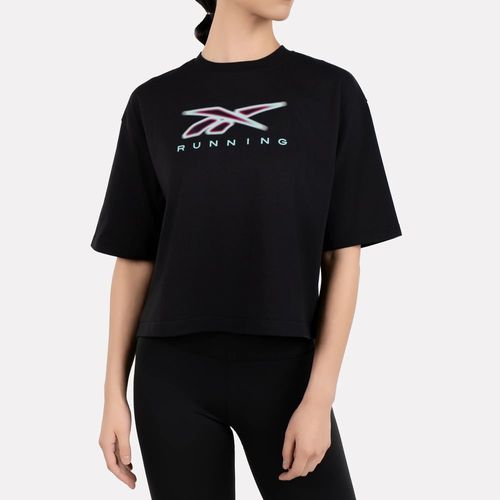 Polos Classics | Gs Running Blurred Logo Tee | Mujer