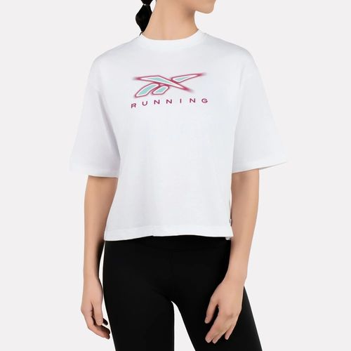 Polos Classics | Gs Running Blurred Logo Tee | Mujer