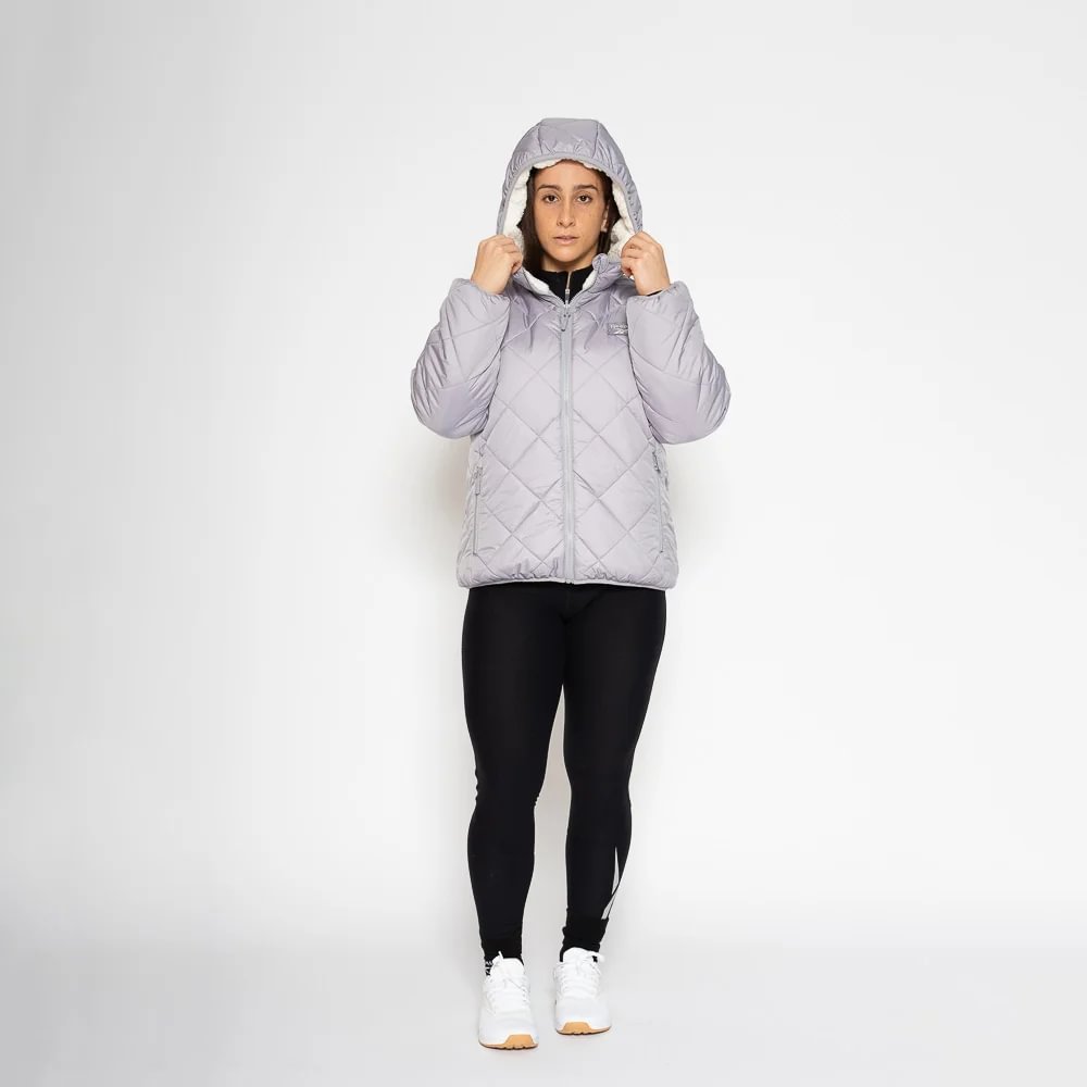 Casaca Training | PUFFER REVERSED TO SNOW FLEECE | Mujer - Imagen 1