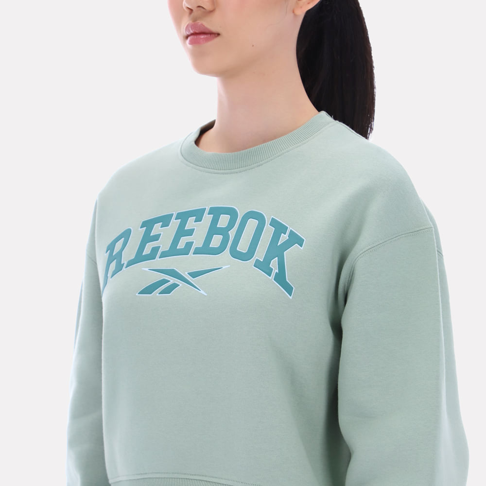 Casaca Classics | Pearl Varsity Crewneck Sweatshirt | Mujer - Imagen 4
