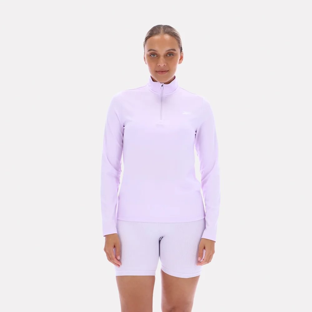 Casaca Training | Core 1/4 Zip Ls Mock Neck Top | Mujer