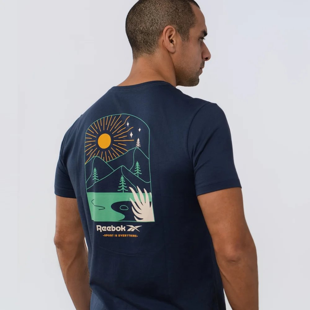 Polo Training | Nature Graphic Tee Sun  | Hombre
