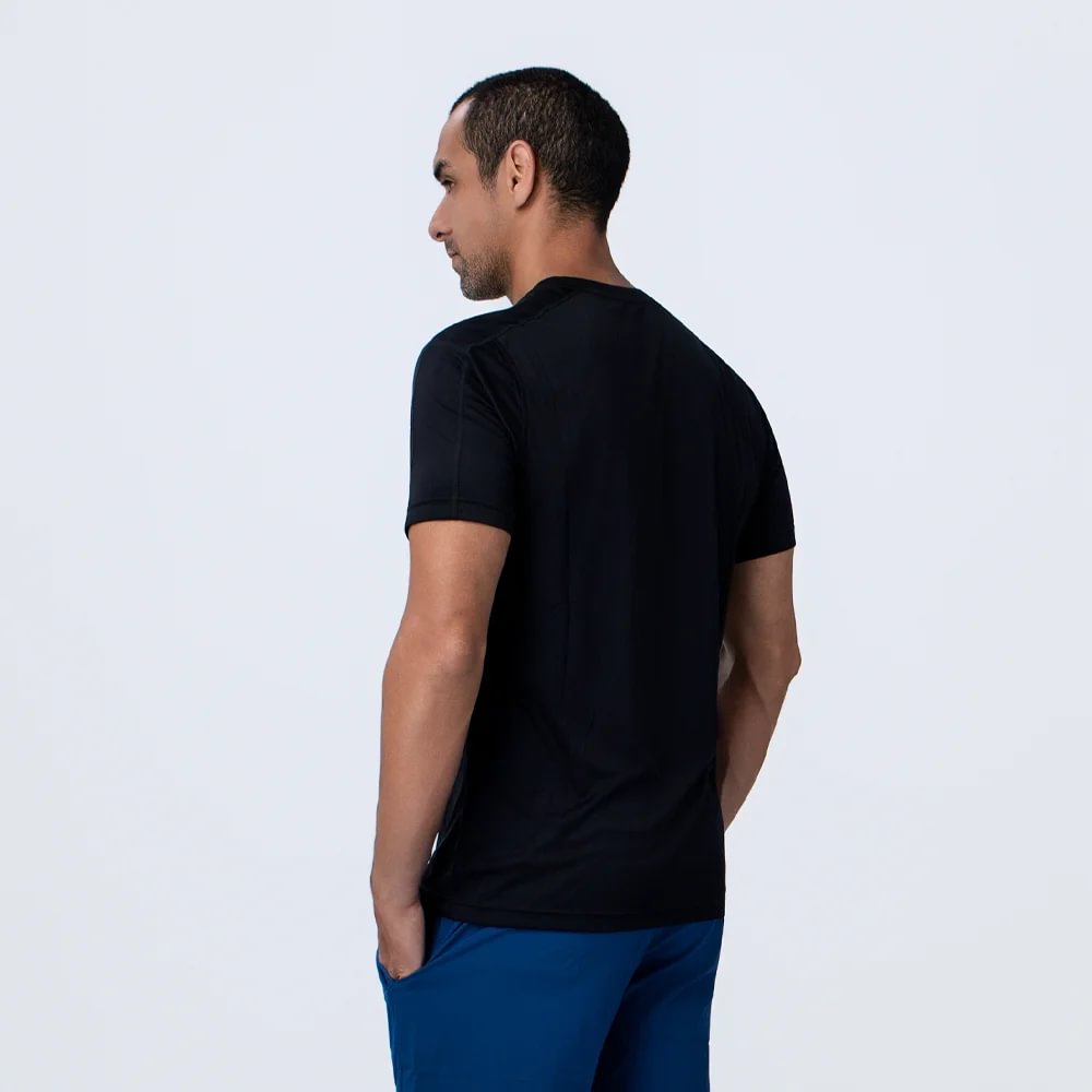 Polo Gris | Poly Vector Logo Tee | Hombre - Imagen 2