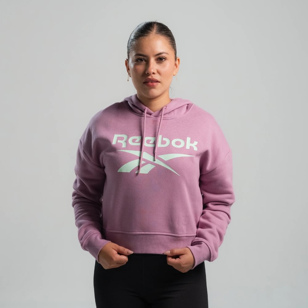 Polera Con Capucha Classics | Women Big Logo Fleece Hoodie | Mujer