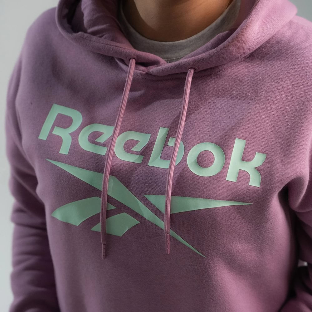 Polera Con Capucha Classics | Women Big Logo Fleece Hoodie | Mujer - Imagen 4