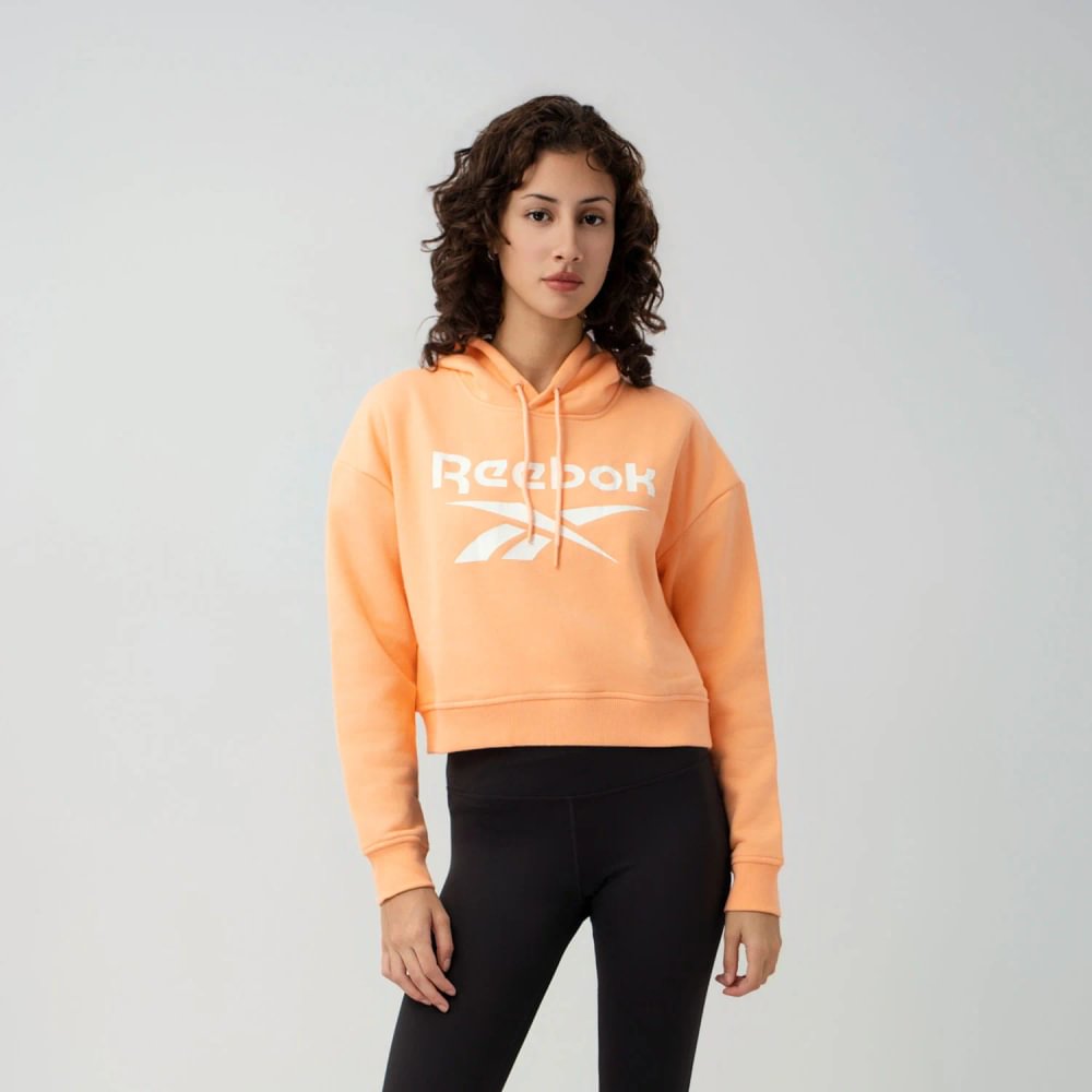 Polera Con Capucha Classics | Women Big Logo Fleece Hoodie | Mujer - Imagen 1