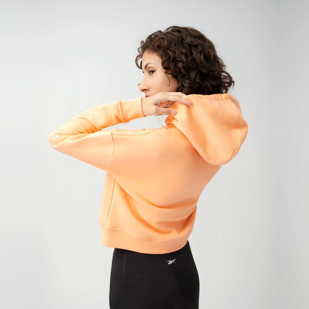 Polera Con Capucha Classics | Women Big Logo Fleece Hoodie | Mujer - Imagen 2