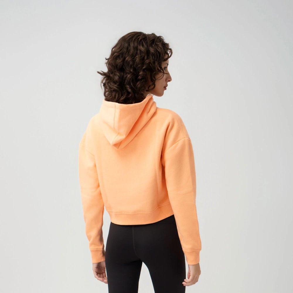 Polera Con Capucha Classics | Women Big Logo Fleece Hoodie | Mujer - Imagen 3