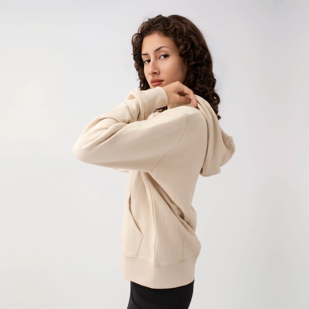 Polera Con Capucha Classics | Women Small Logo Fz Hoodie | Mujer - Imagen 2
