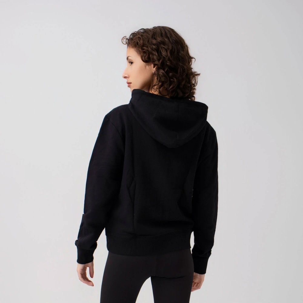 Polera Con Capucha Classics | Women Small Logo Fz Hoodie | Mujer - Imagen 3
