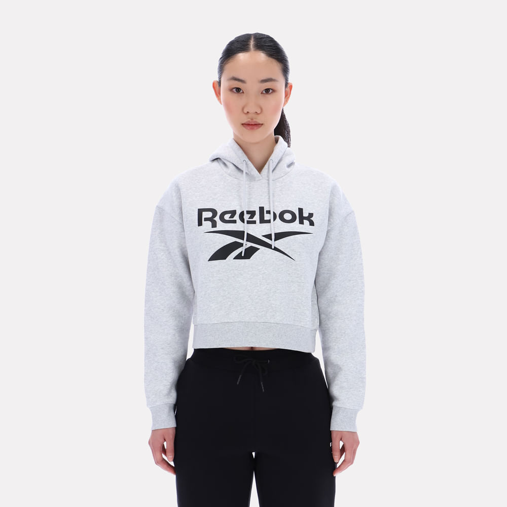 Polera Classics | Madison Logo Oversized Cropped Hoody | Mujer - Imagen 1