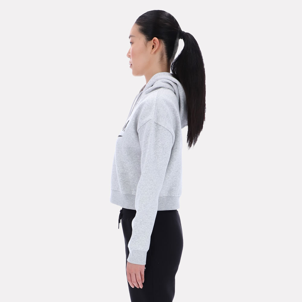 Polera Classics | Madison Logo Oversized Cropped Hoody | Mujer - Imagen 3