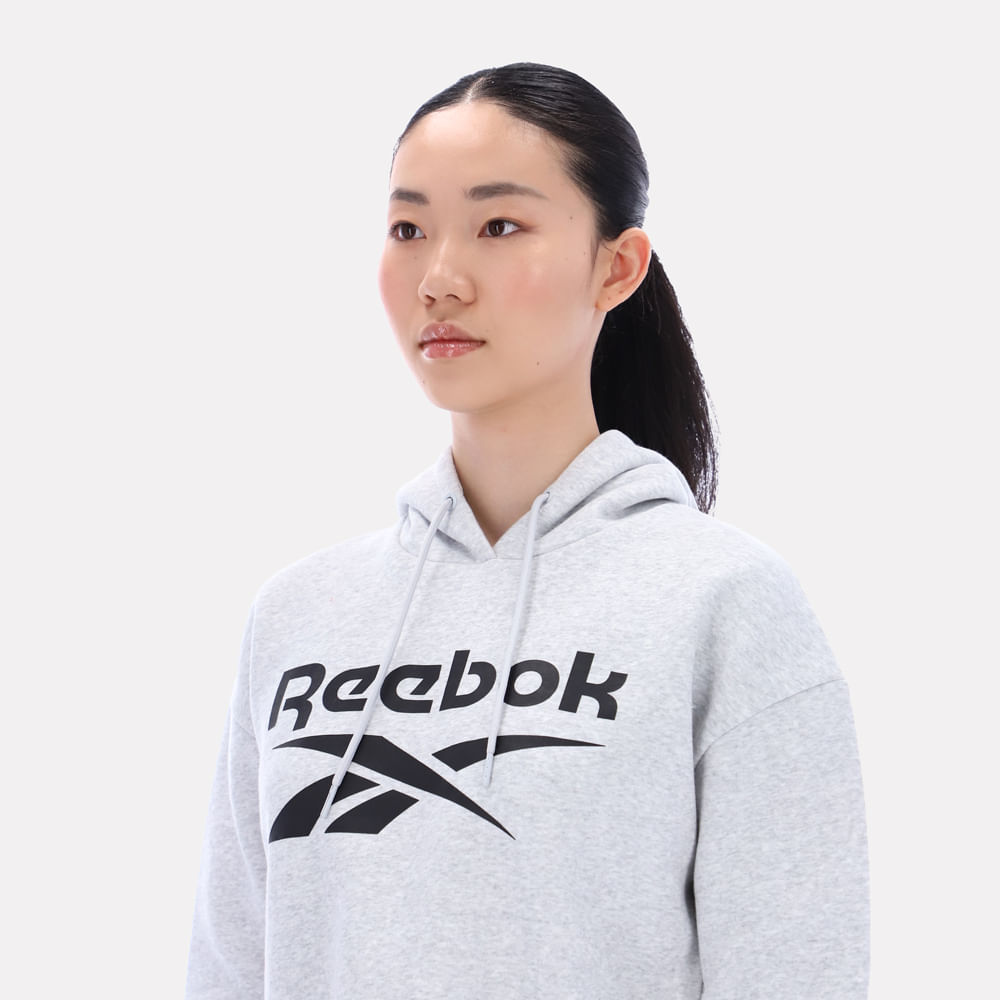 Polera Classics | Madison Logo Oversized Cropped Hoody | Mujer - Imagen 4