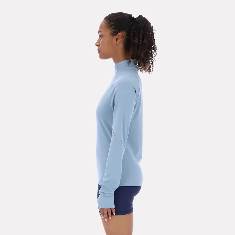 Polera Running | Ls Mock Neck Top | Mujer - Imagen 3