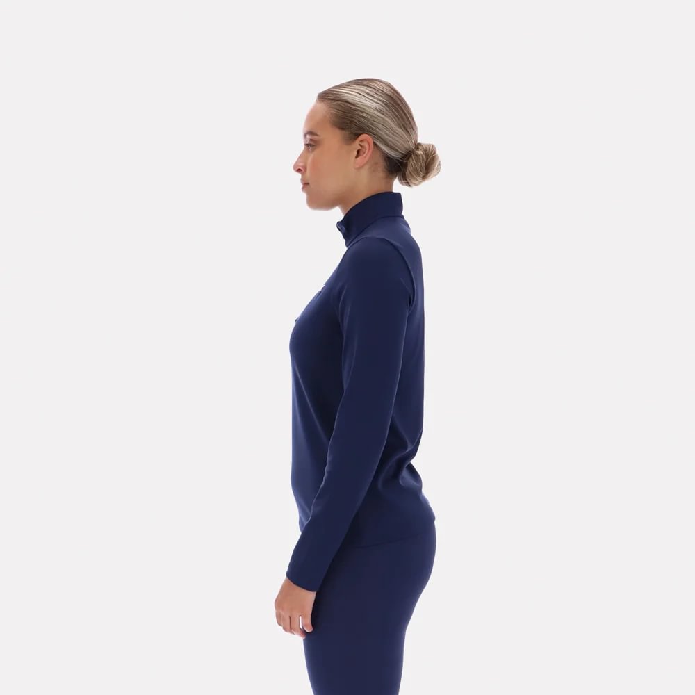 Polera Training | Core 1/4 Zip Ls Mock Neck Top | Mujer - Imagen 3