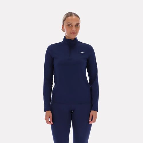 Polera Training | Core 1/4 Zip Ls Mock Neck Top | Mujer