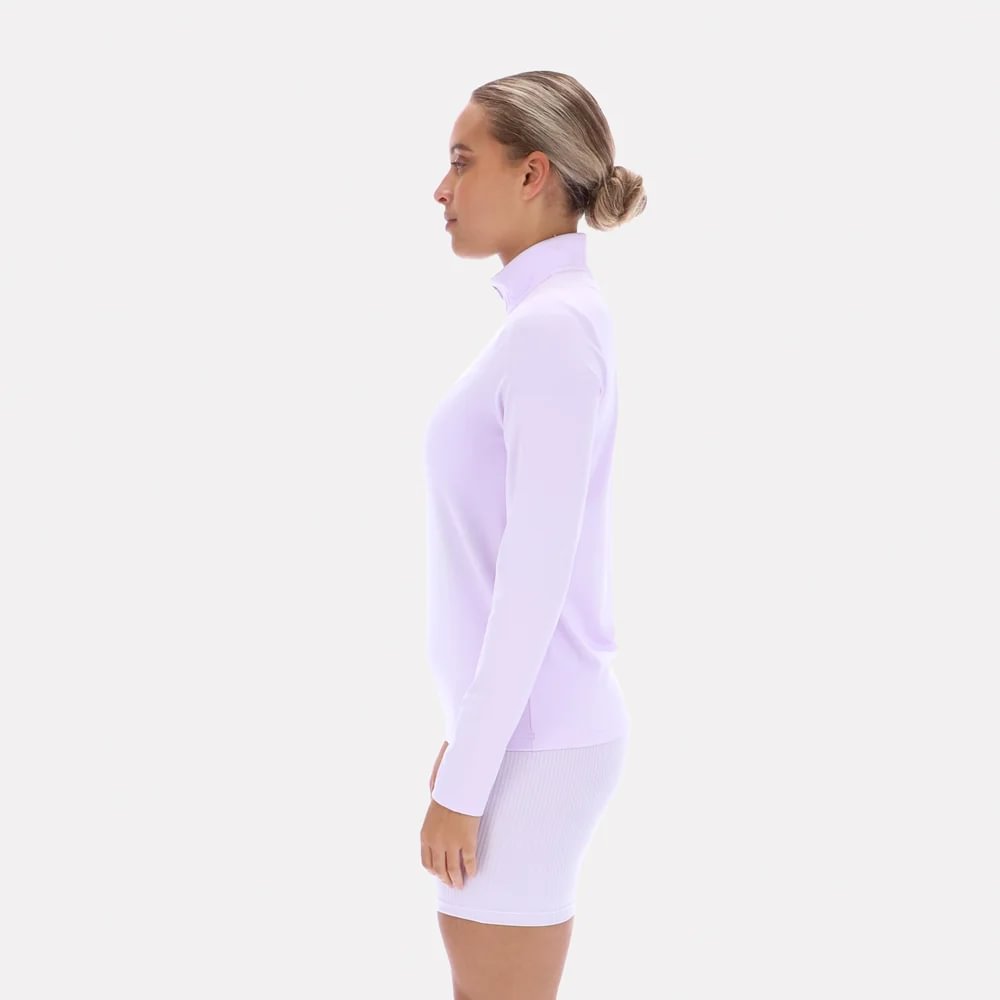 Polera Training | Core 1/4 Zip Ls Mock Neck Top | Mujer - Imagen 3