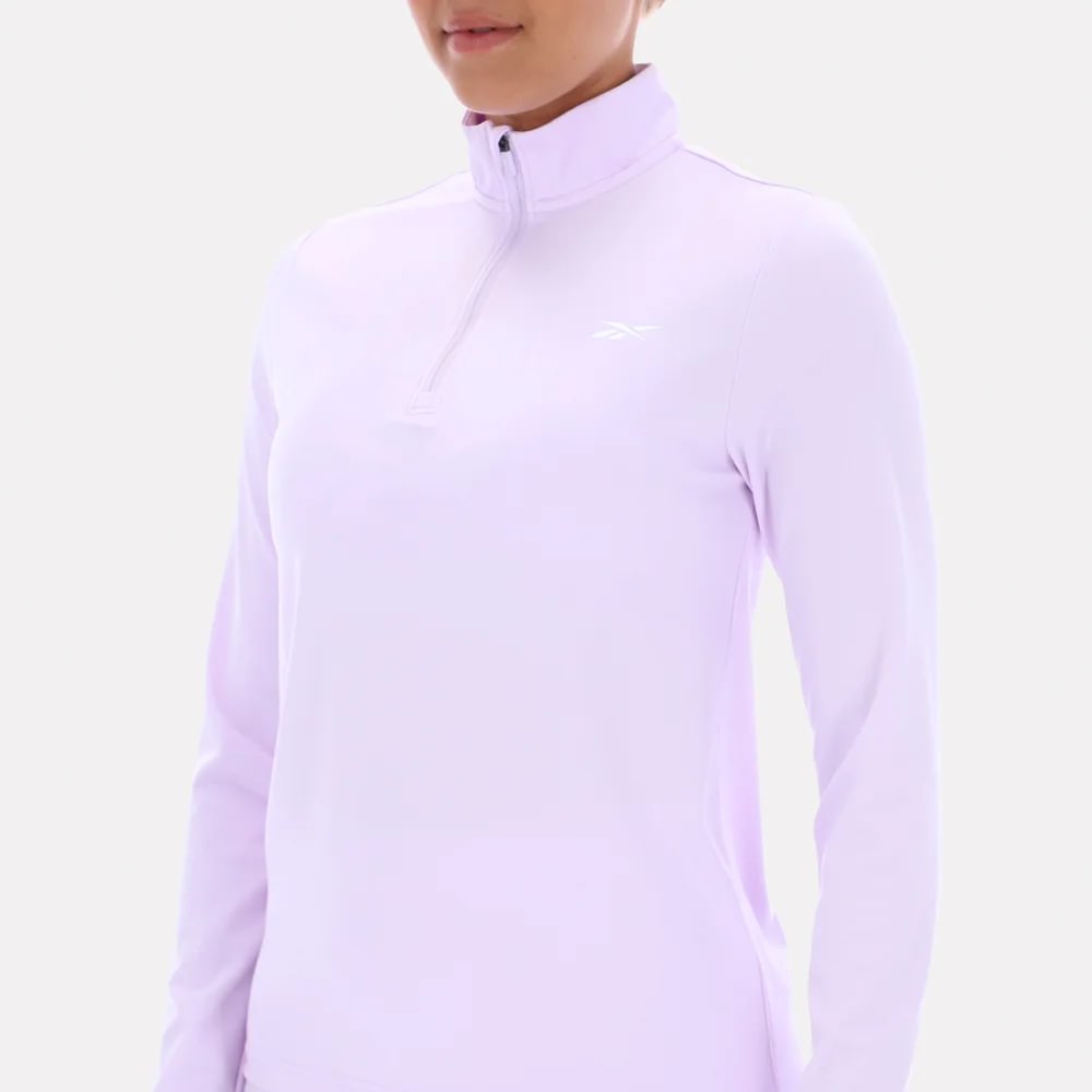 Polera Training | Core 1/4 Zip Ls Mock Neck Top | Mujer - Imagen 4