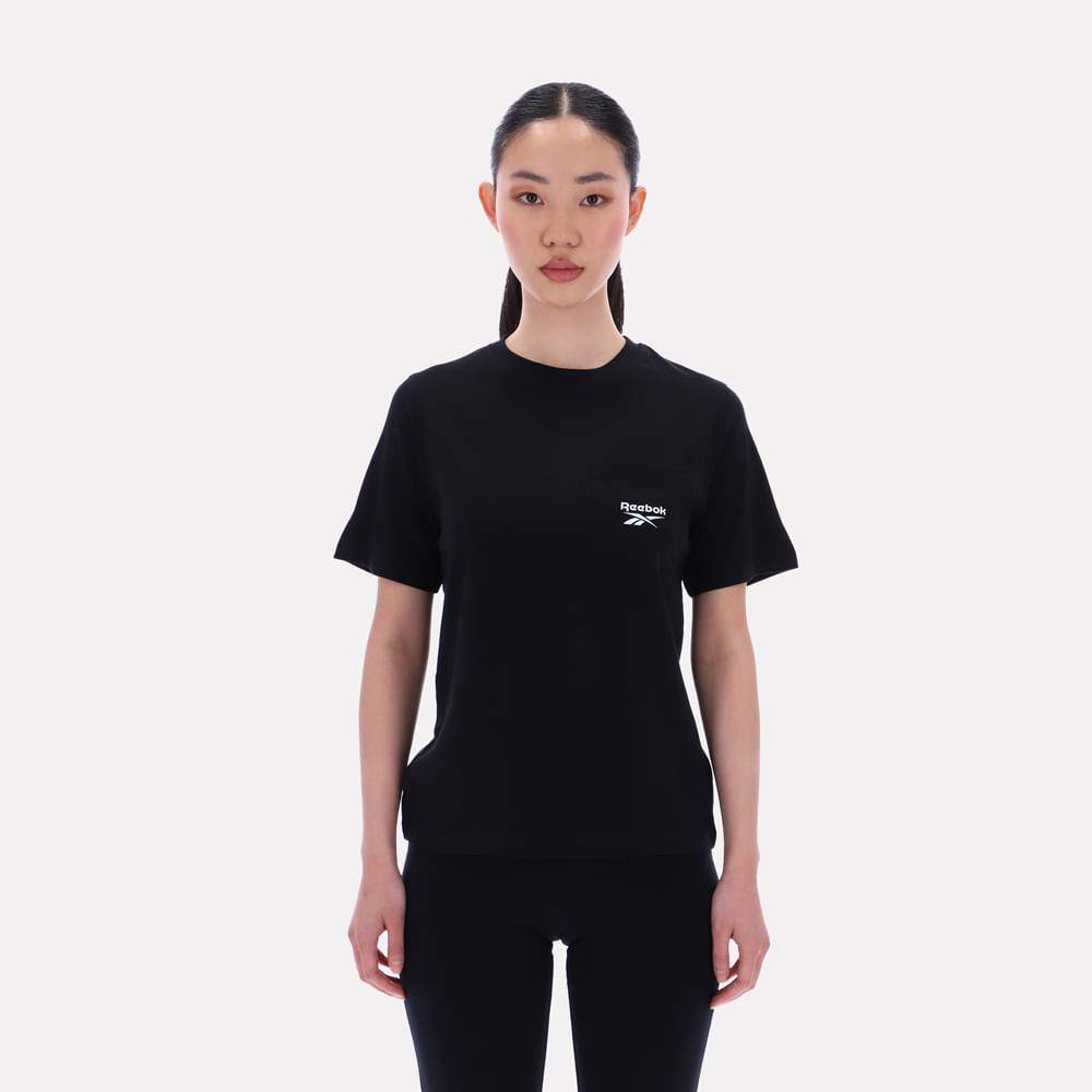 Polo Classics | Lex Small Logo Crw Ss Pocket Tee | Mujer - Imagen 1