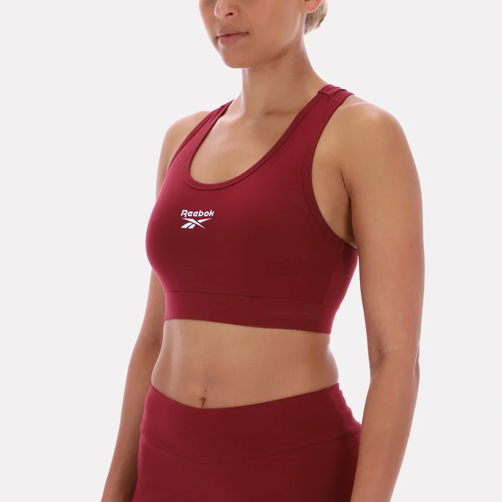 Top Deportivo Classics | Piper Scoop Neck Small Logo Bra Top | Mujer - Imagen 4