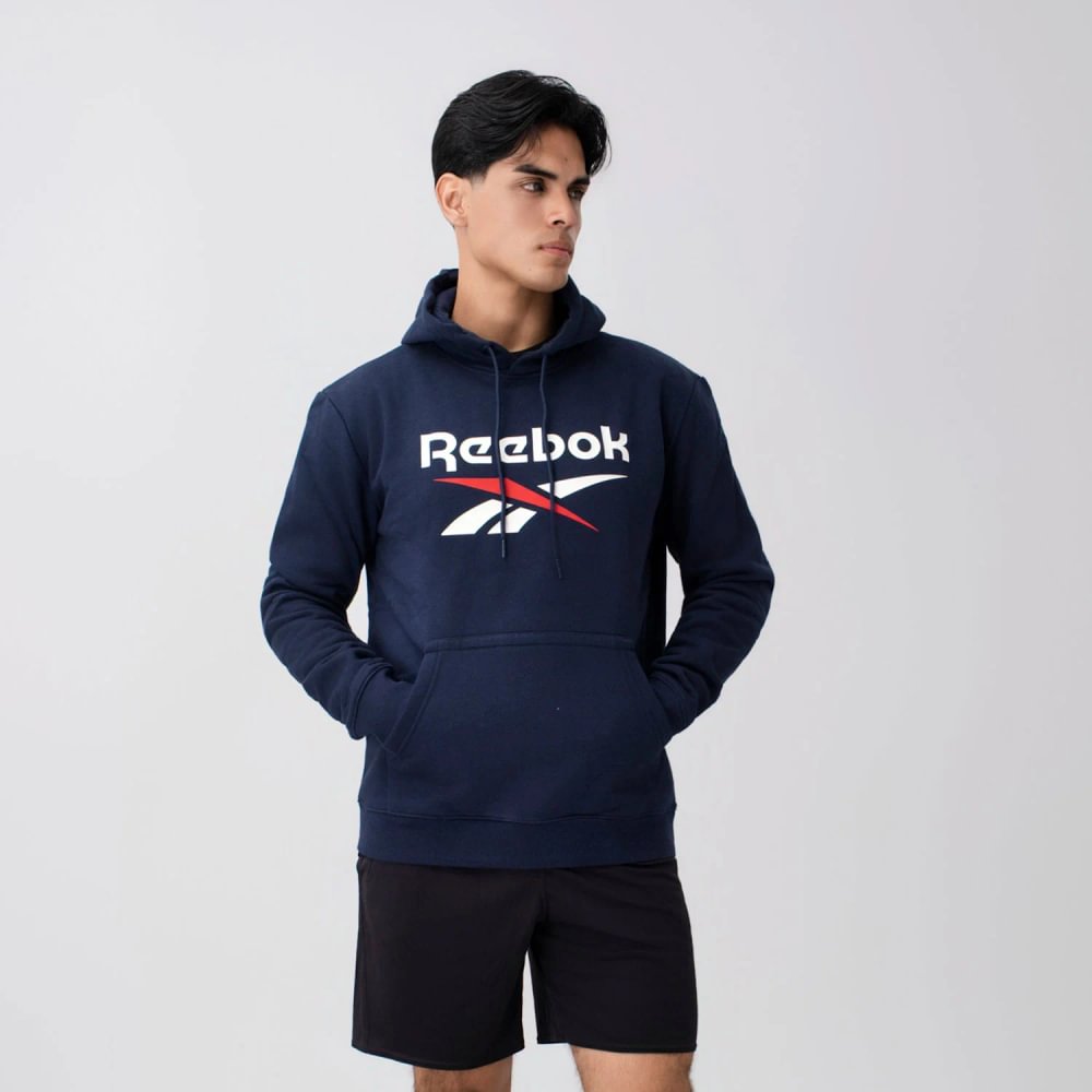 Polera Classics | Big Logo Fleece Hoodie | Hombre - Imagen 1