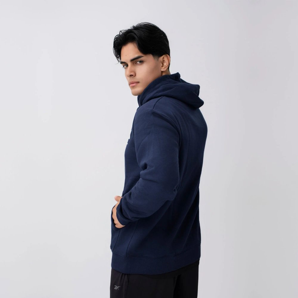 Polera Classics | Big Logo Fleece Hoodie | Hombre - Imagen 2