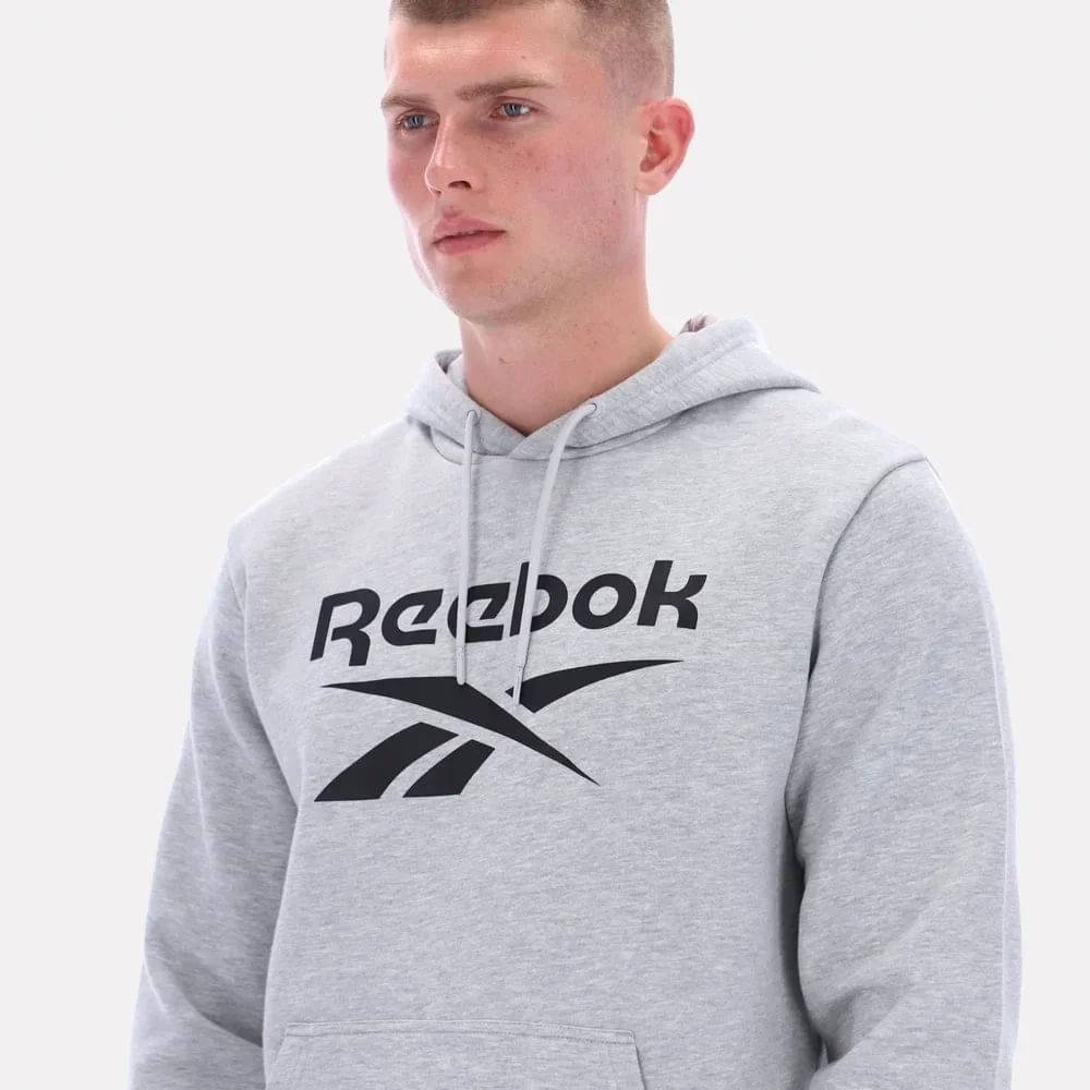 Polera Classics | Big Logo Fleece Hoodie | Hombre - Imagen 4