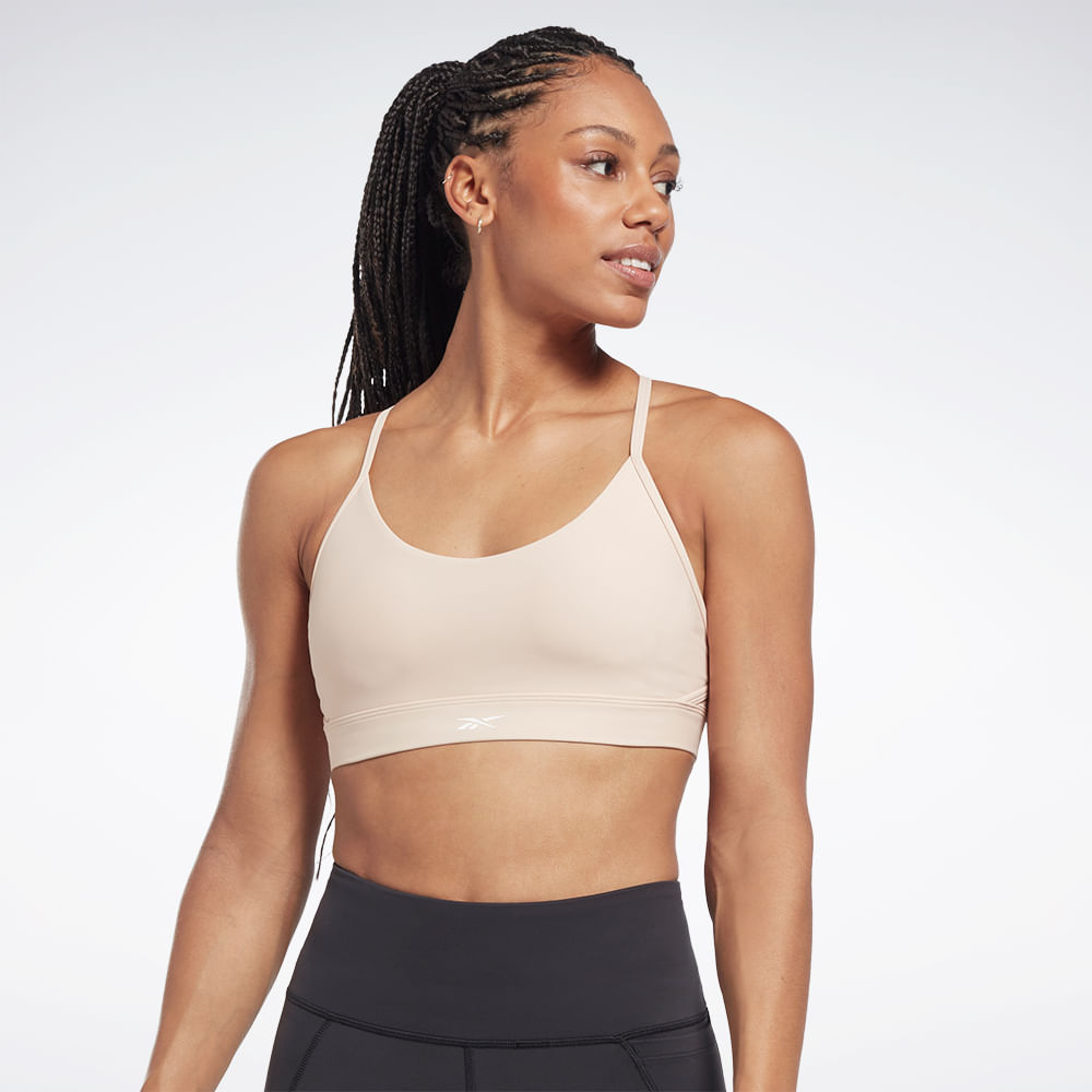 Top Deportivo Training Lux Strappy Sports Bra Mujer