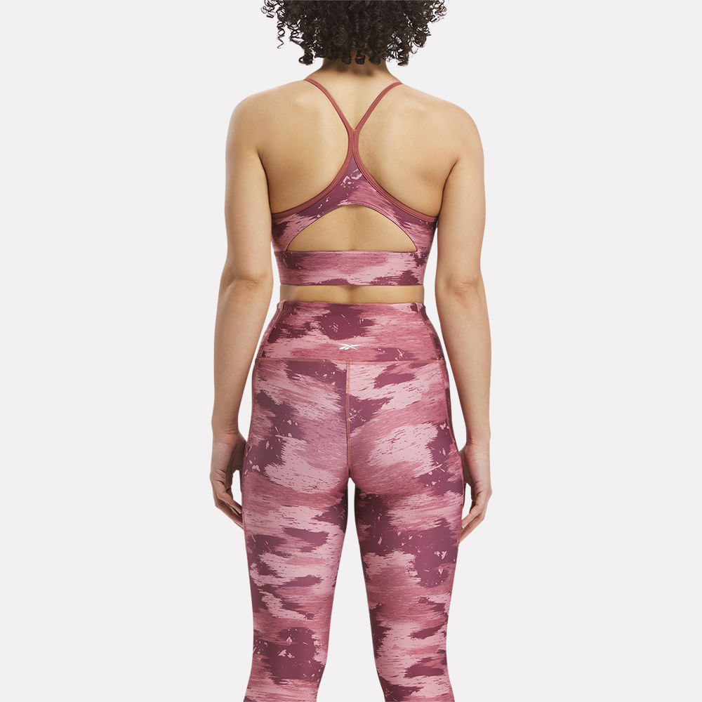 Top deportivo Reebok para entrenamiento de impacto liviano Camo - Imagen 2