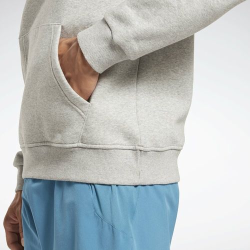 Polera Reebok Identity Fleece Stacked Logo Pullover Hombre