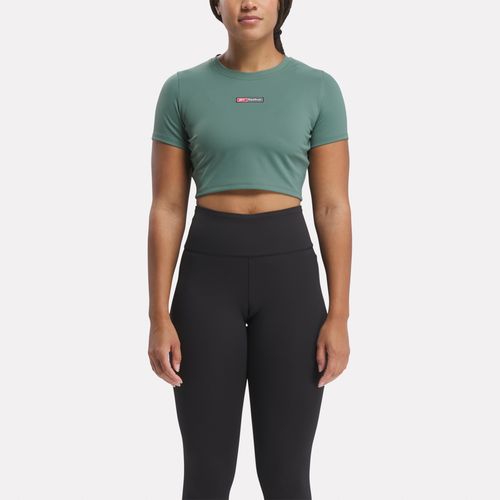 Polos Training | Lux Bold Crop Tee | Mujer