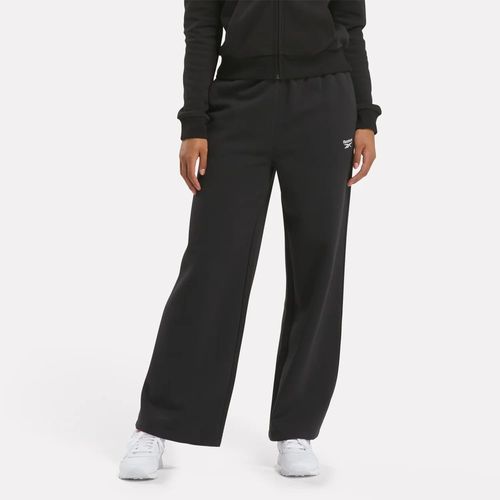 Pantalón Training | Reebok Identity Sl Flc Wide Leg | Mujer