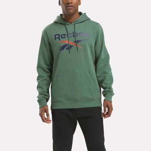 Polera Training | Reebok Identity Big Logo Fleece Hoodie | Hombre
