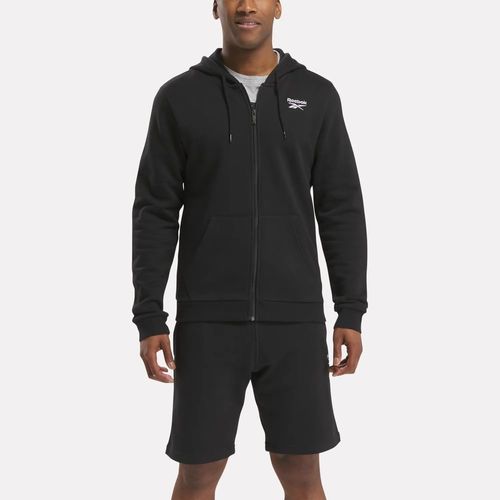 Polera Training | Reebok Identity Sl Fleece Fz | Hombre
