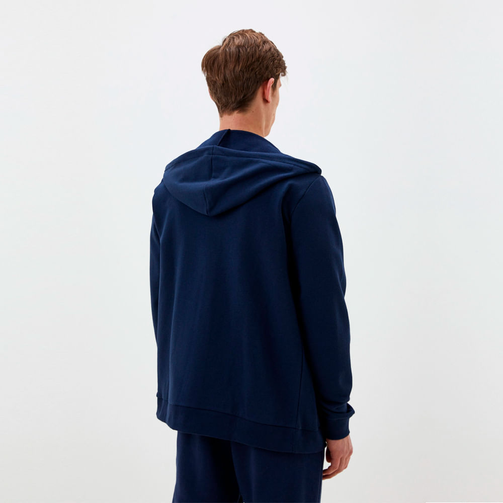 Polera Training | Reebok Identity Sl Fleece Fz | Hombre - Imagen 3